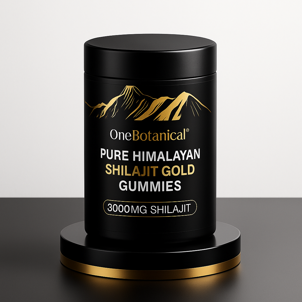 Shilajit Gold Gummies – Énergie Vitalité Performance Naturelle 60 bonbons par boites (GN)