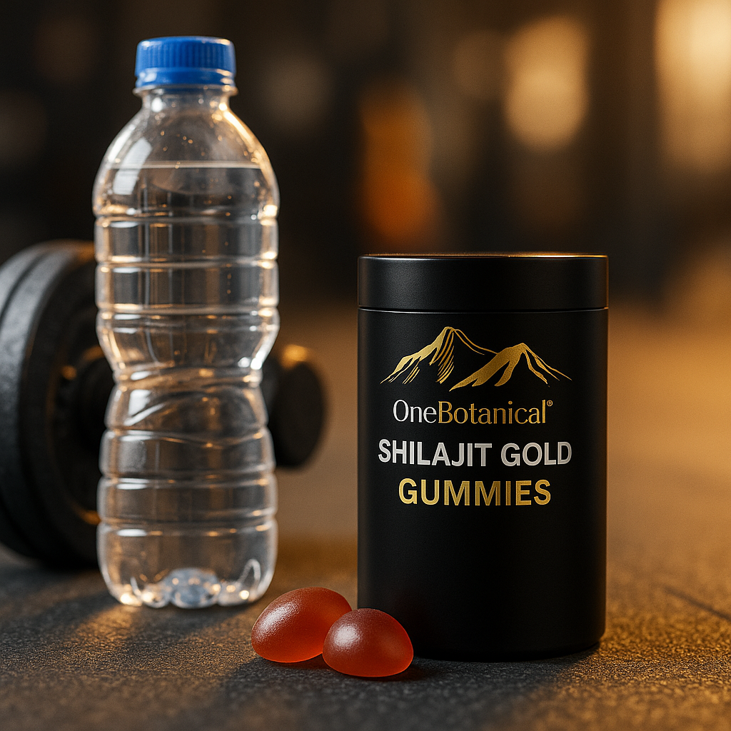 Shilajit Gold Gummies – Énergie Vitalité Performance Naturelle 60 bonbons par boites (GN)