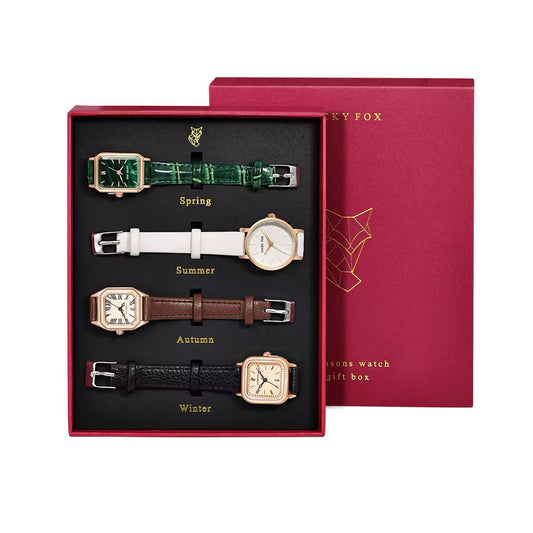 Coffret 4 montre femme