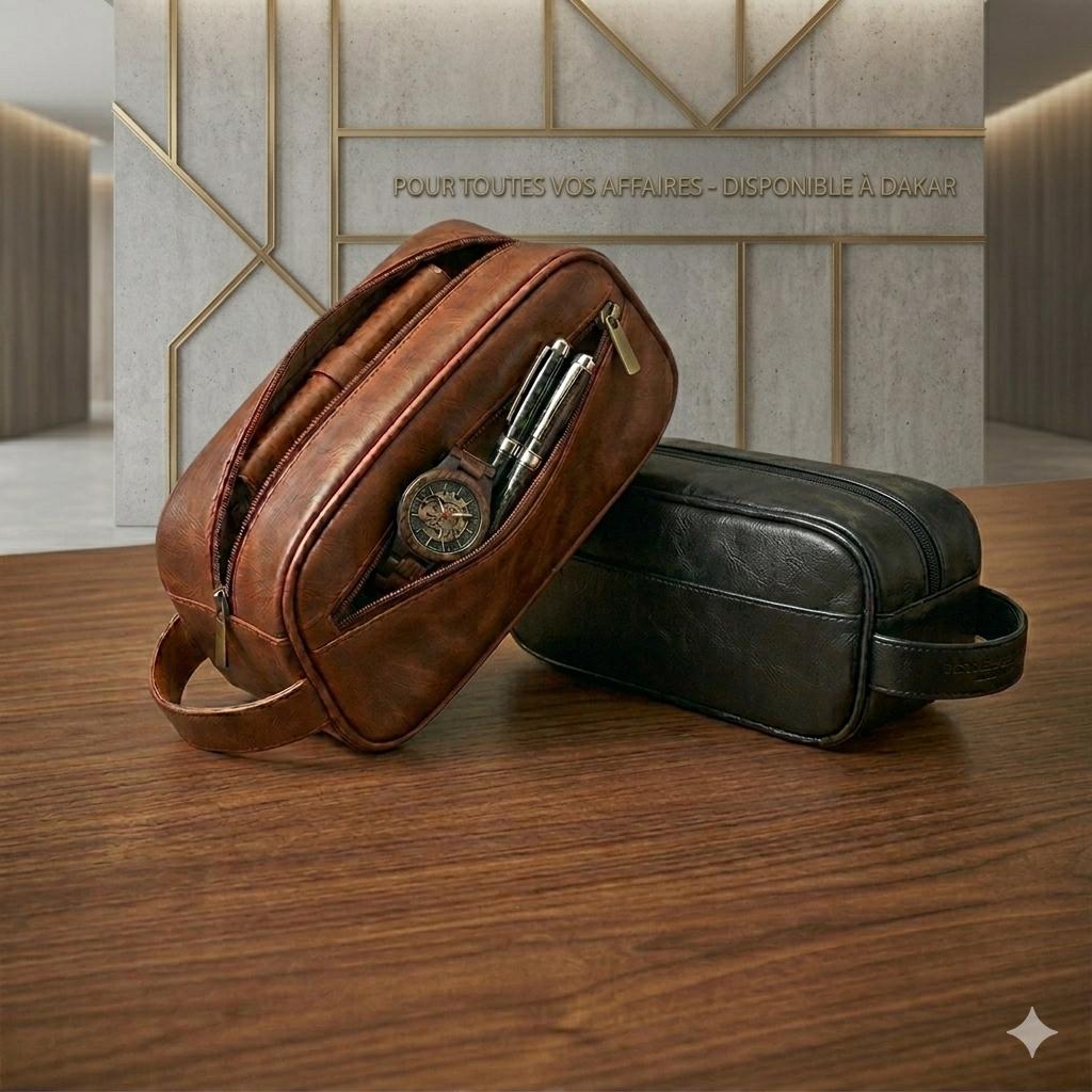 Trousse de Toilette Élégante pour Homme
